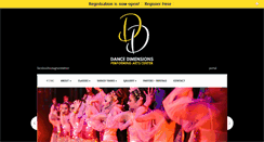 Desktop Screenshot of mydancedimensions.com